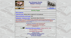 Desktop Screenshot of fortdelaware.org